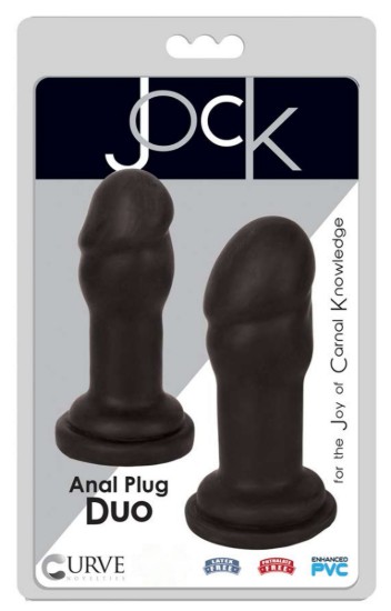 Picture of JOCK Anal Plug Duo Black