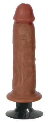 Picture of Jock Dark Bareskin Vibrating Dildo - 6 Inch