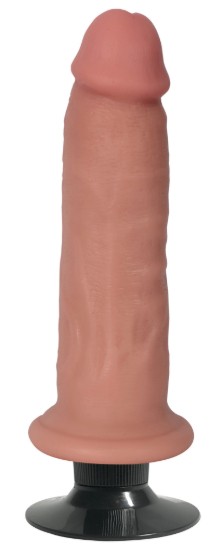 Picture of Jock Light Bareskin Vibrating Dildo - 7 Inch