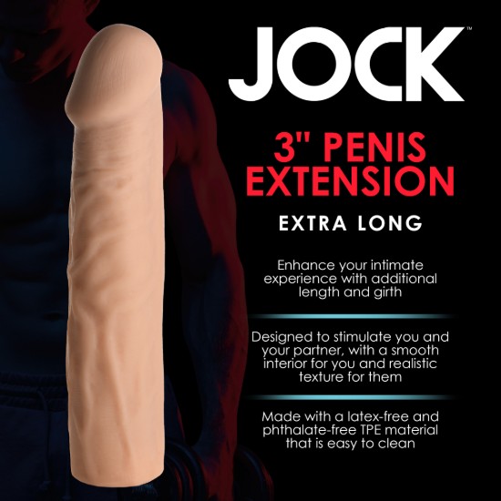 Picture of Extra Long 3 Inch Penis Extension - Light