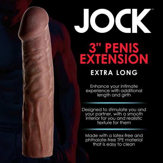 Picture of Extra Long 3 Inch Penis Extension - Dark