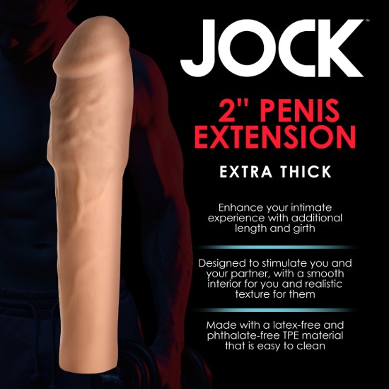 Picture of Extra Thick 2 Inch Penis Extension - Light