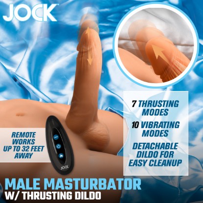 Picture of JOCK Male Masturbator with Thrusting Dildo