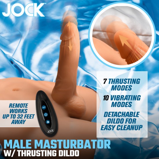 Picture of JOCK Male Masturbator with Thrusting Dildo