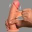 Picture of 10X Real Skin 8 inch Vibrating Dildo