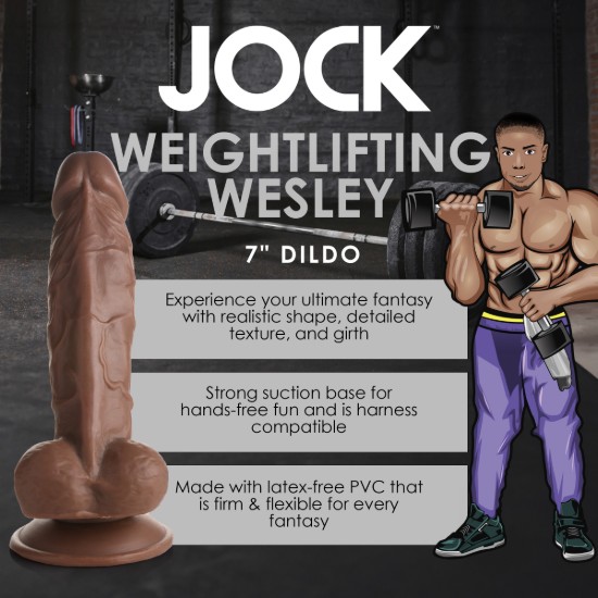 Picture of Weightlifting Wesley 7 Inch Dildo