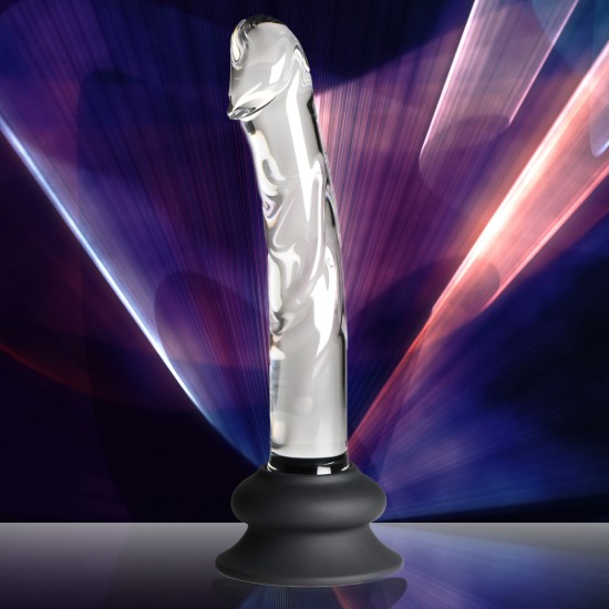 Picture of Glass Dildo with Silicone Base - 7 Inch