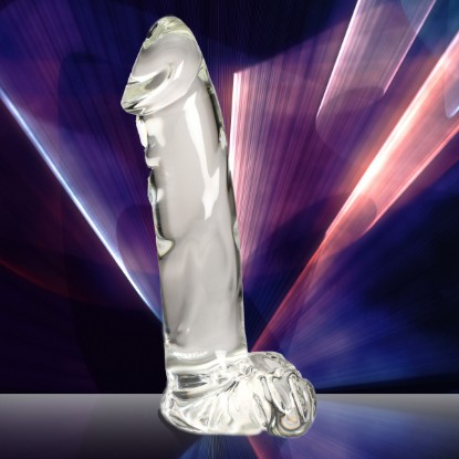 Picture of Glass Dildo with Balls