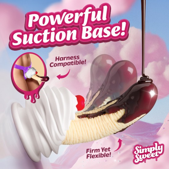 Picture of Chocolate Dipped Banana Split Premium Silicone Dildo