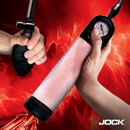 Picture of Pump Up Gauge Penis Pump with Bulb