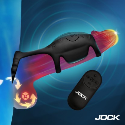 Picture of Blitz Vibrating Penis Sleeve C-Ring w/ Remote