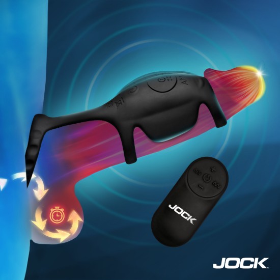 Picture of Blitz Vibrating Penis Sleeve C-Ring w/ Remote