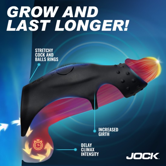 Picture of Rush Vibrating Penis Sleeve C-Ring w/ Remote