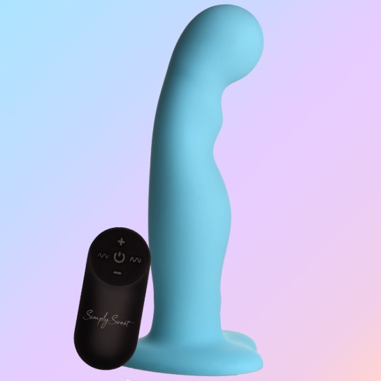 Picture of 21X Vibrating Thick Silicone Dildo