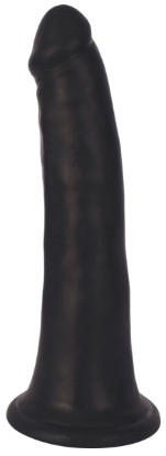 Picture of Thinz 8 Inch Slim Dildo- Black