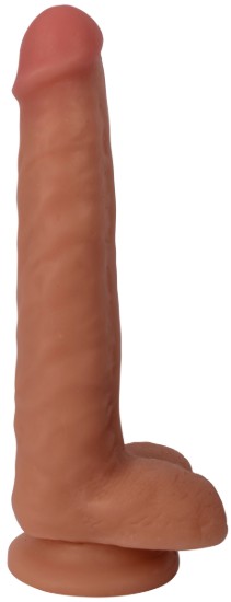 Picture of Thinz 8 Inch Slim Dildo with Balls - Light