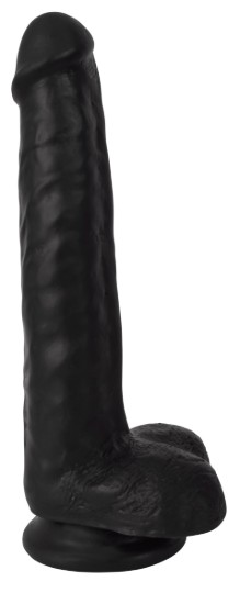 Picture of Thinz 8 Inch Slim Dildo with Balls - Black