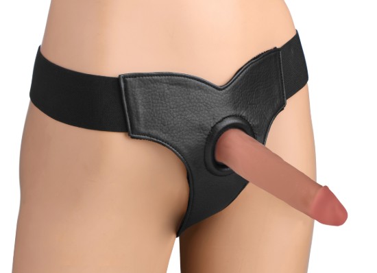 Picture of Bailey Velvet Lined Elastic Strap-on Harness
