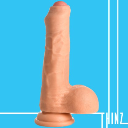 Picture of 7 Inch uncut Dildo with Balls