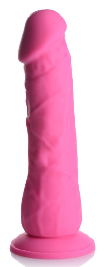 Picture of 7 Inch Silicone Dildo - Cherry