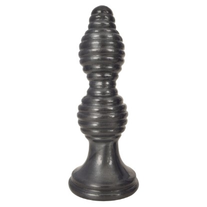 Picture of The Queen Ribbed Anal Plug â€“ Black