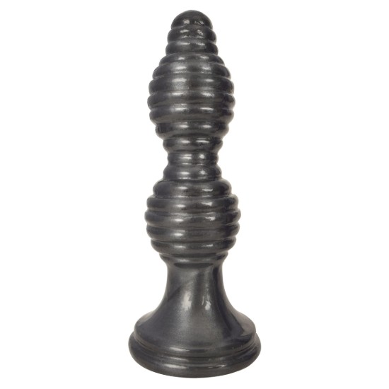 Picture of The Queen Ribbed Anal Plug â€“ Black