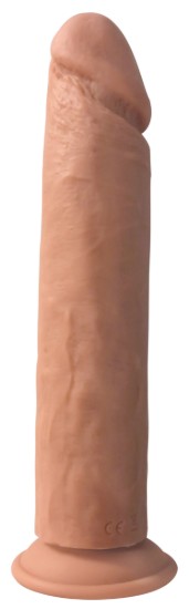 Picture of Big Shot Vibrating Remote Control Silicone Dildo - 10 Inch