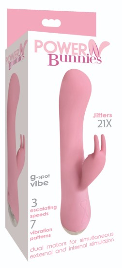 Picture of Jitters 21X Silicone Rabbit Vibrator