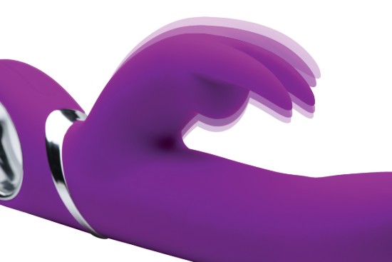Picture of Twirly 66X Spinning Silicone Rabbit Vibrator