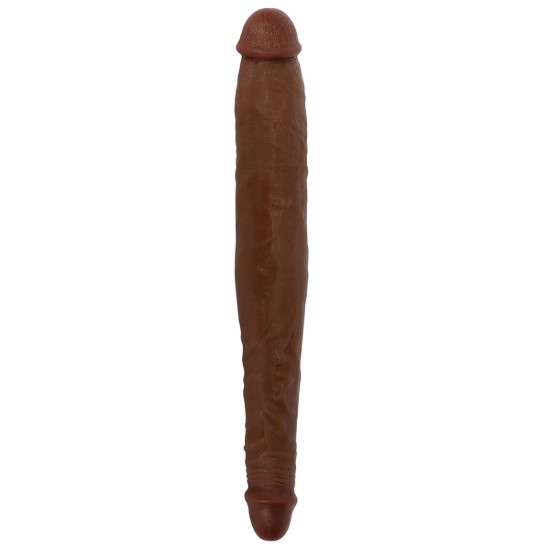 Picture of JOCK 13 Inch Tapered Double Dong Brown BULK