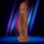 Picture of Jock Dark Bareskin Dildo - 8 Inch