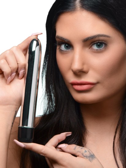 Picture of Trinity 7-Inch Slim Silver Vibrator