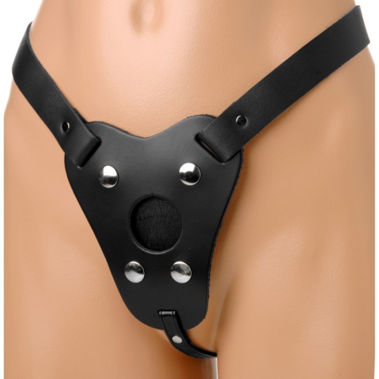 Picture of Professional Leather Strap-On Dildo Harness
