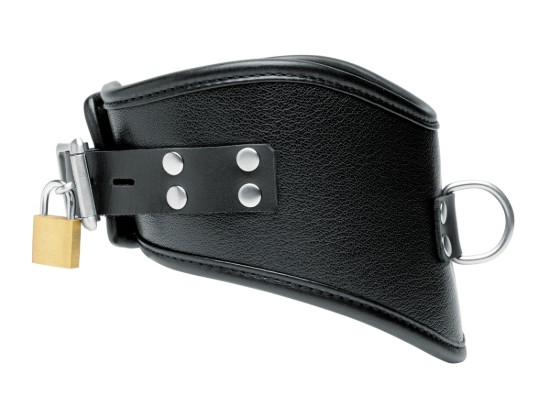 Picture of Isabella Sinclaire Leather Posture Collar with Leash