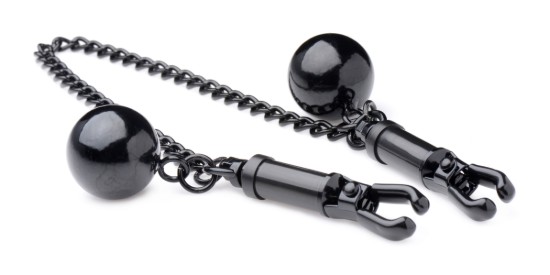 Picture of Isabella Sinclaire Clamps with Ball Weights and Chain