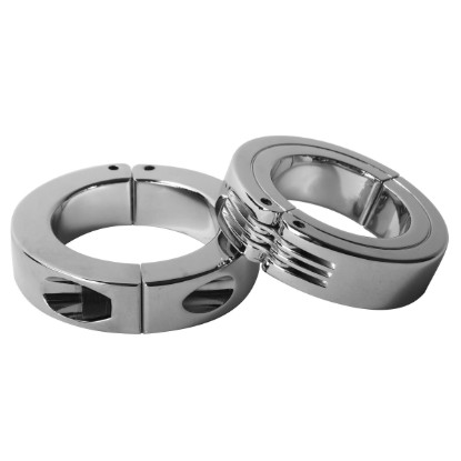 Picture of Locking Hinged Cock Ring- Large
