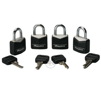 Picture of 4 Pack Steel Masterlocks