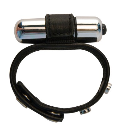 Picture of Vibrating Leather Cockring