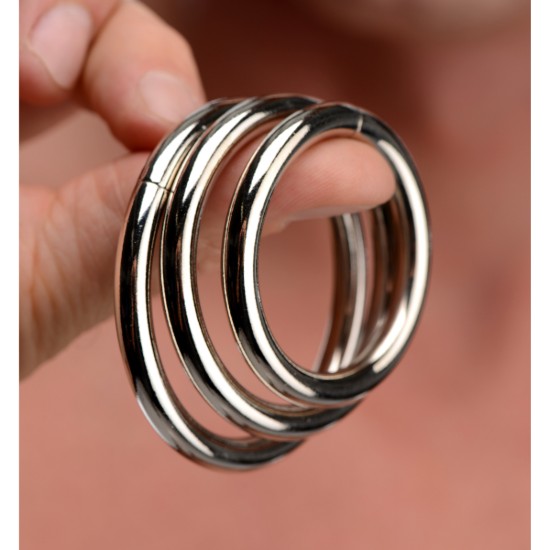 Picture of Trine Steel Ring Collection