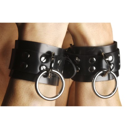 Picture of Strict Leather Locking Rubber Ankle Restraints