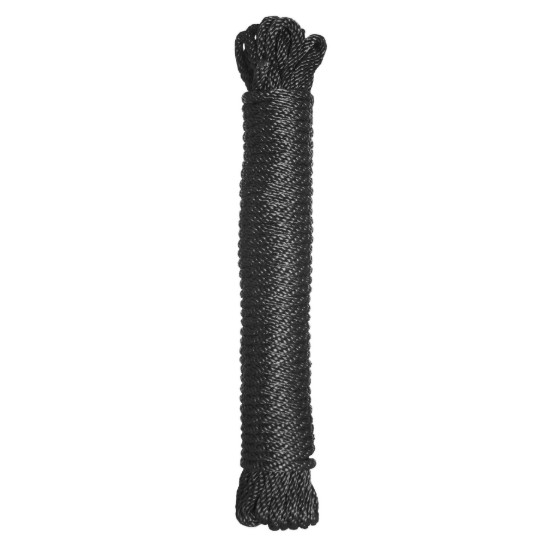 Picture of Premium Black Nylon Bondage Rope- 50 Feet