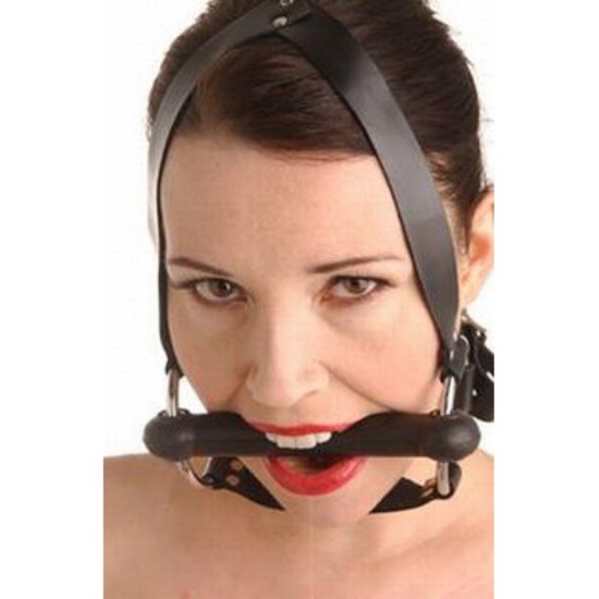 Picture of Strict Leather Locking Silicone Trainer Gag