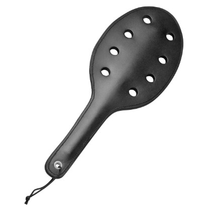 Picture of Strict Leather Rounded Paddle with Holes
