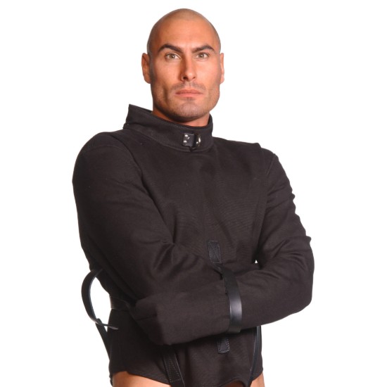Picture of Strict Leather Black Canvas Straitjacket- X-Large
