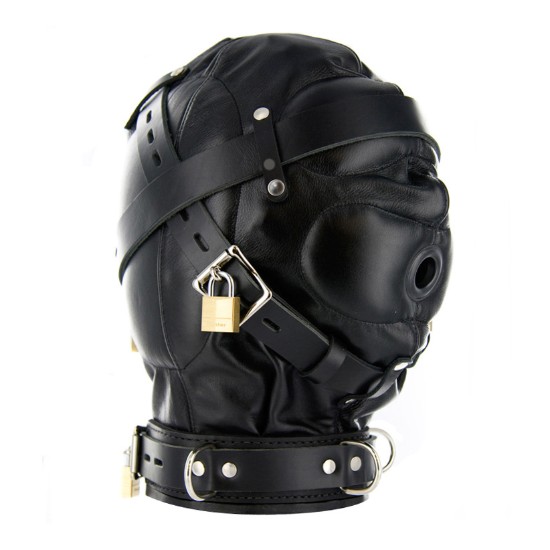 Picture of Strict Leather Sensory Deprivation Hood- SM