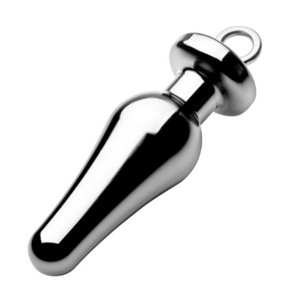 Picture of Tom of Finland Weighted Aluminum Plug with Pull Ring