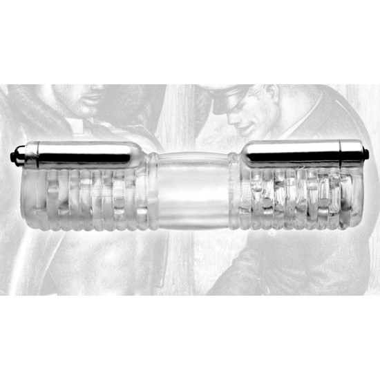 Picture of Tom of Finland Head to Head Vibrating Sleeve
