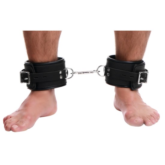 Picture of Strict Leather Padded Premium Locking Ankle Restraints