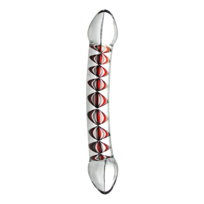 Picture of Ajna Dual-Ended Glass Dildo