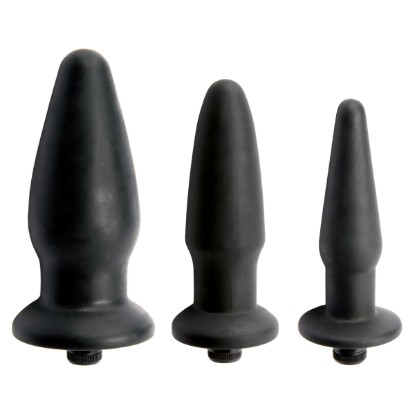 Picture of Trinity Silicone Vibrating Butt Plug- Kit